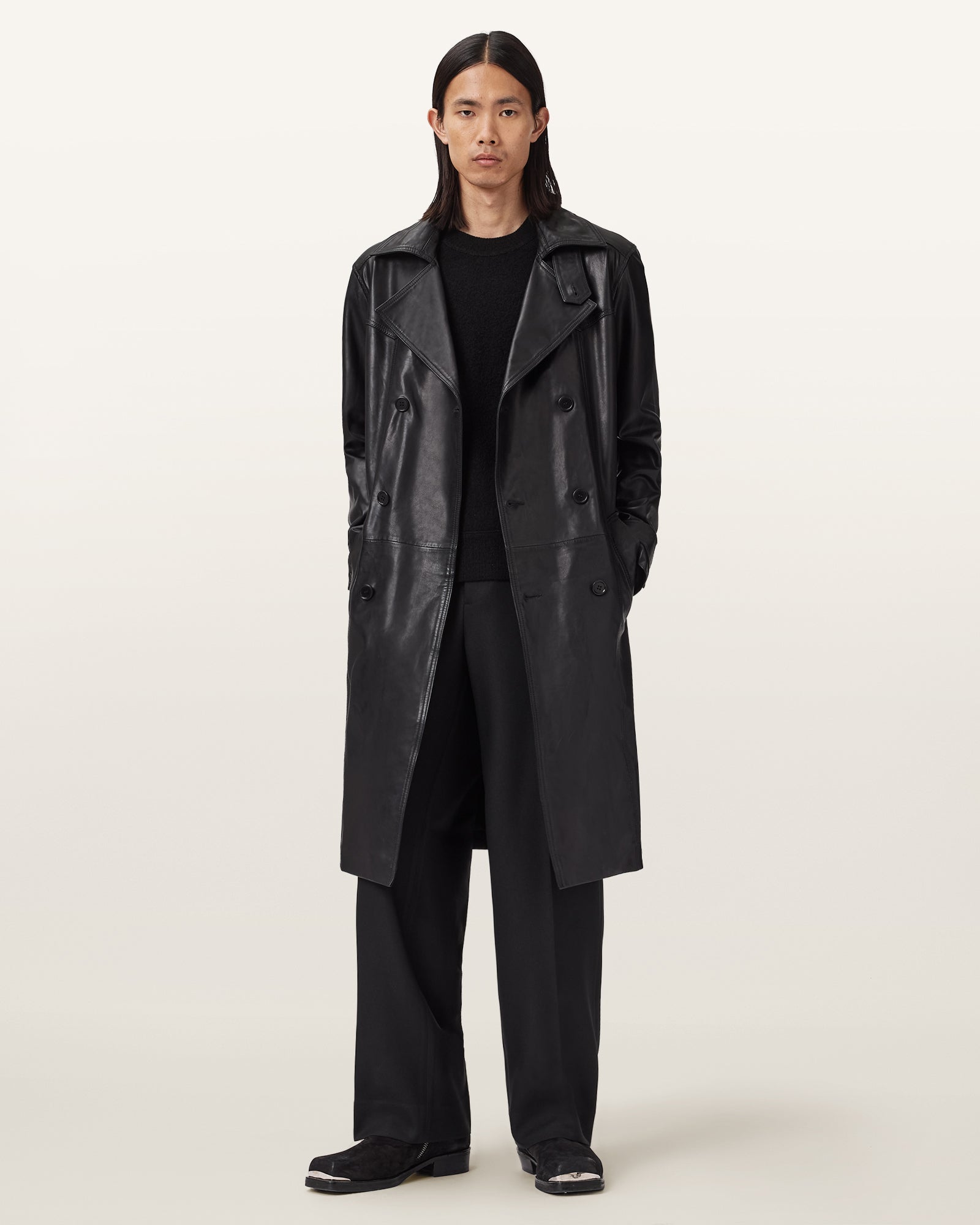 Kellett Leather Trench - Image 3