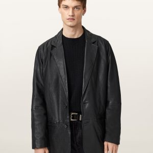 Ashvale Leather Blazer