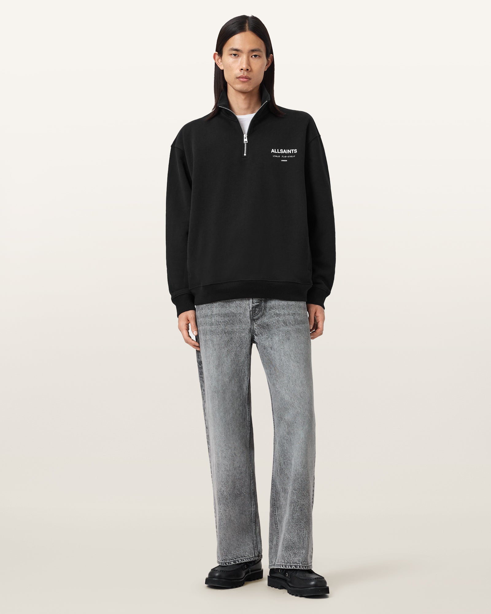 Underground Half Zip Sweatshirt - Image 5