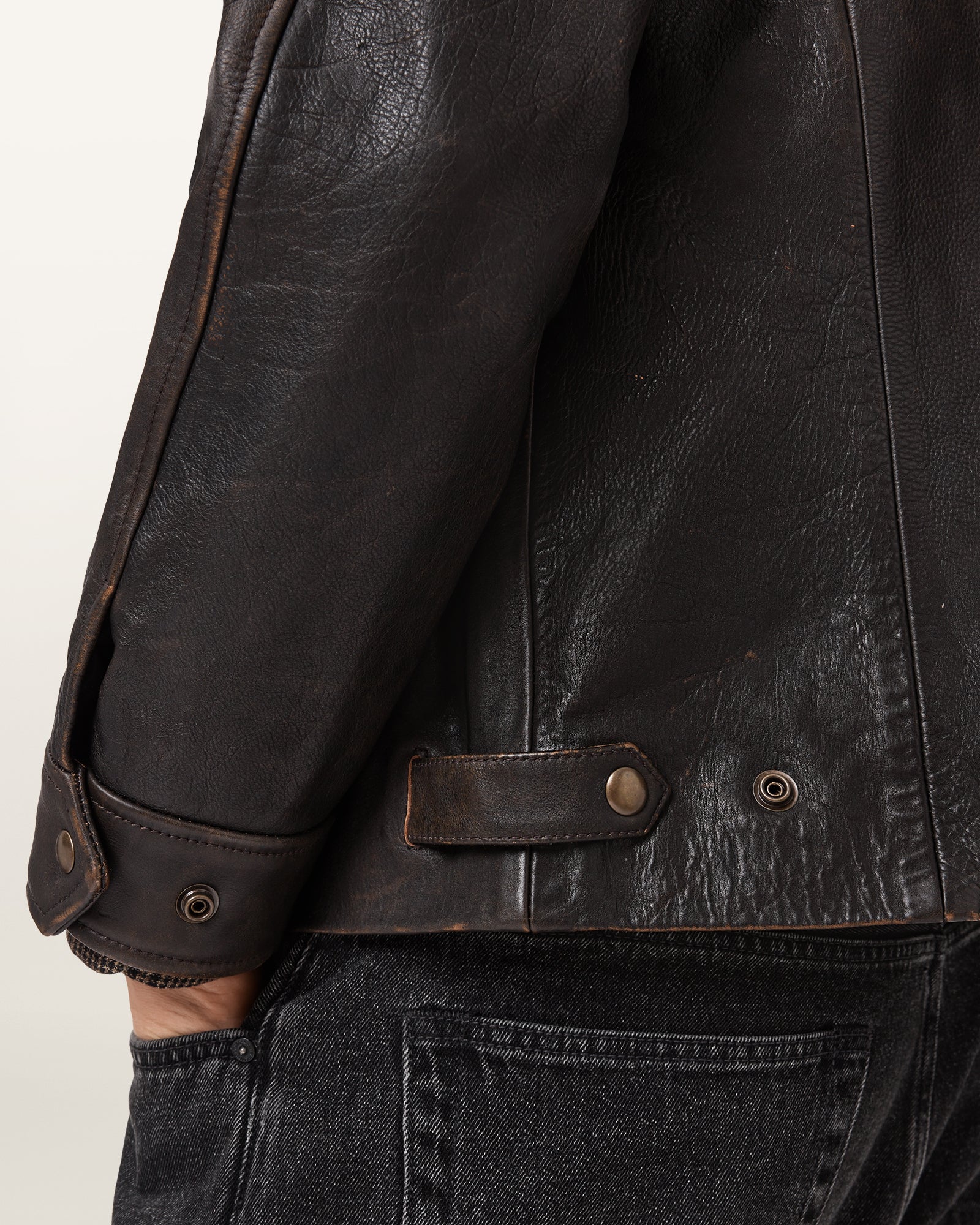 Garrison Leather Jacket - Image 2