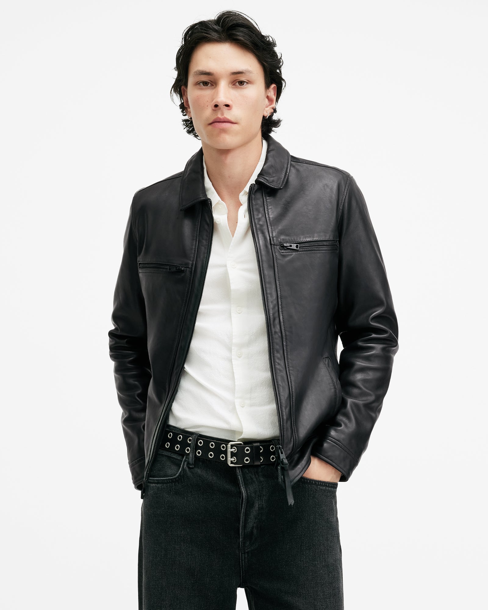Luck Leather Jacket - Image 6