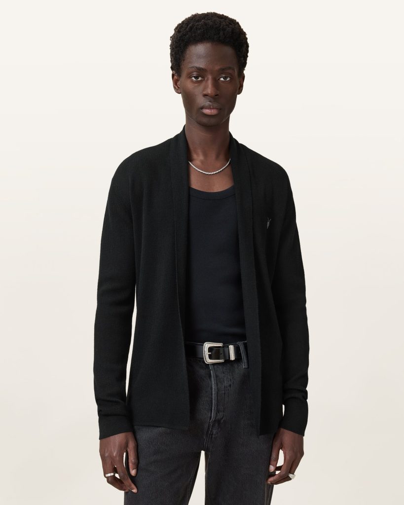 Mode Merino Open Cardigan