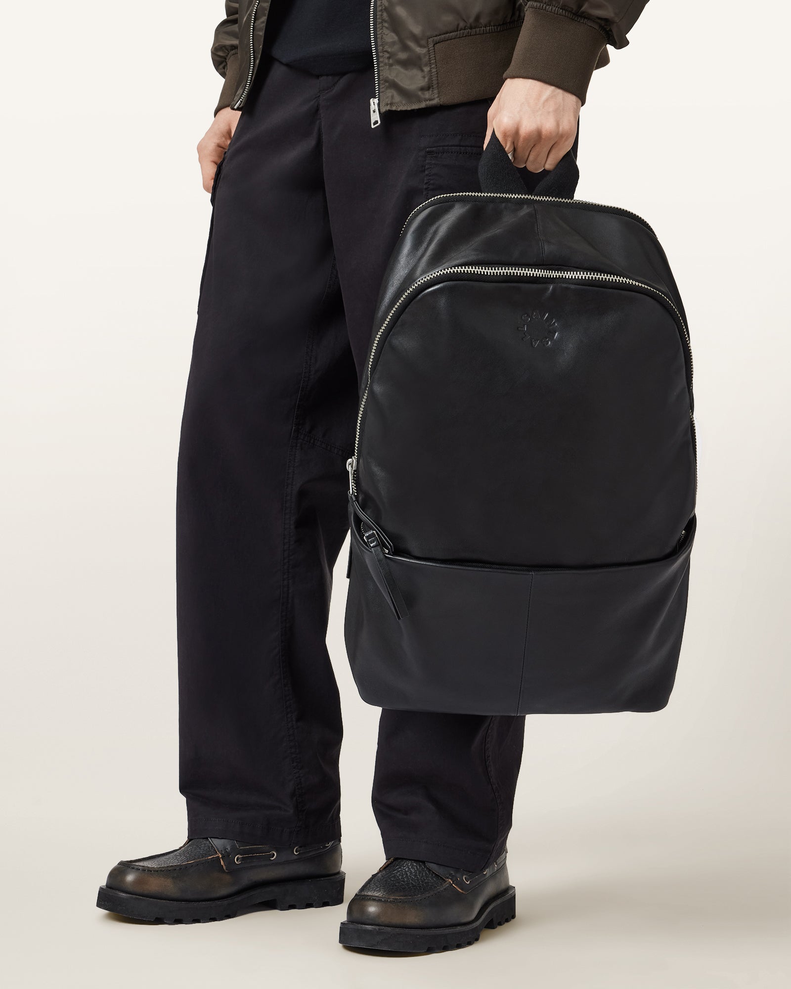 Finn Updated Leather Backpack - Image 4