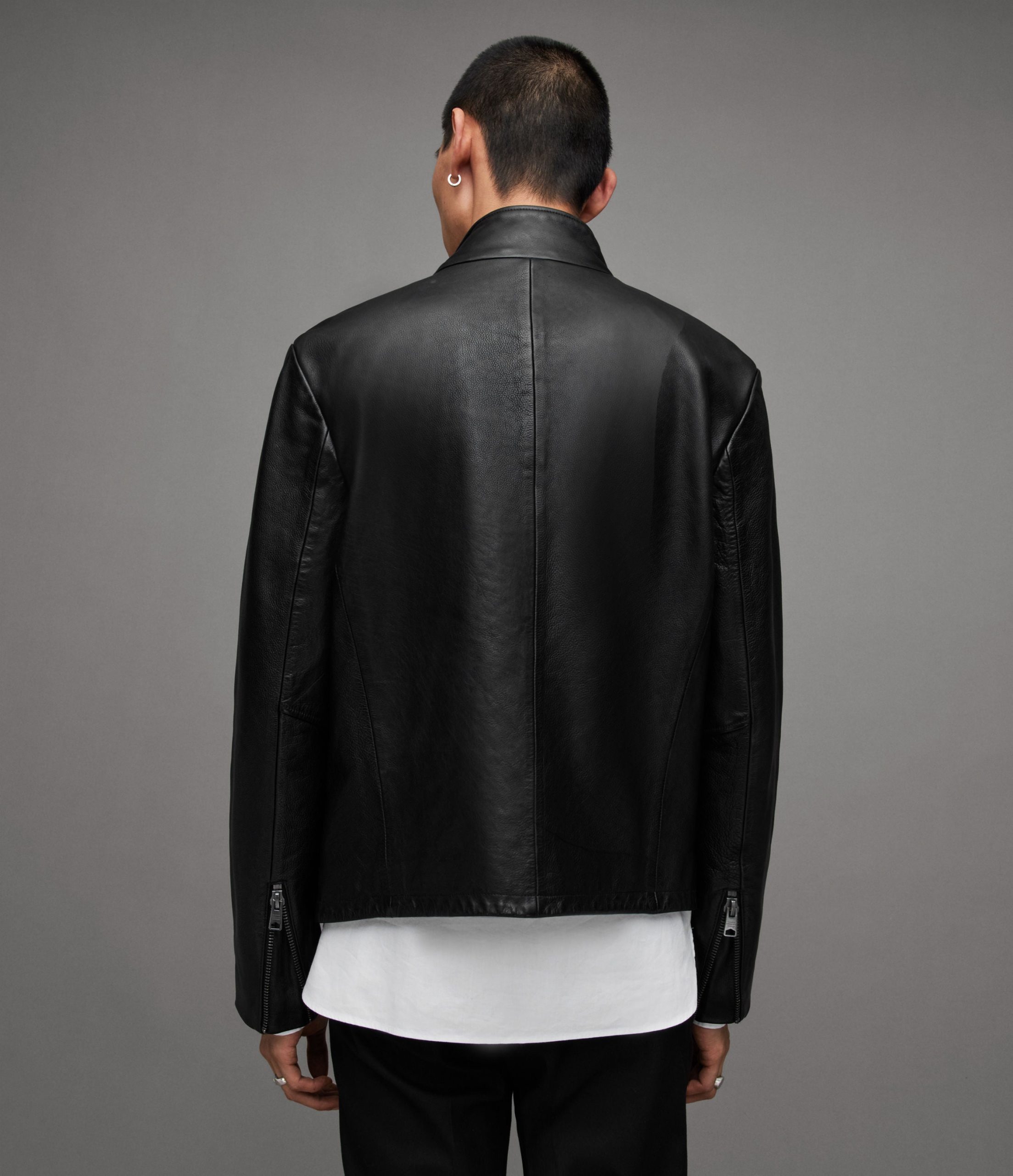 Trost Biker Leather Jacket - Image 5