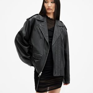 Daylen Leather Biker