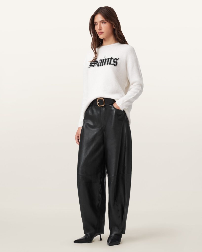 Jett Leather Trouser