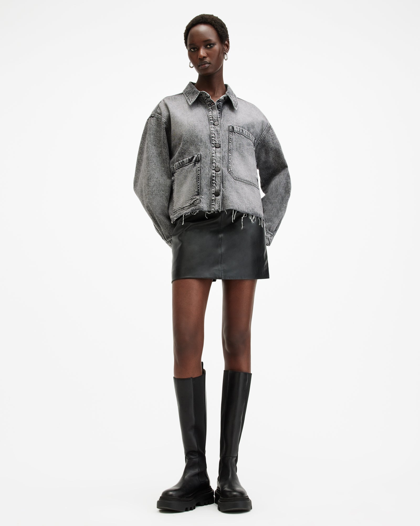 Nicky Denim Shirt Jacket - Image 3