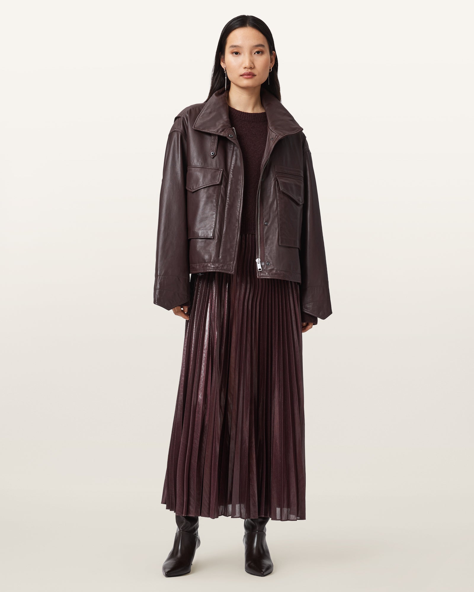 Clay Leather Jacket - Image 3