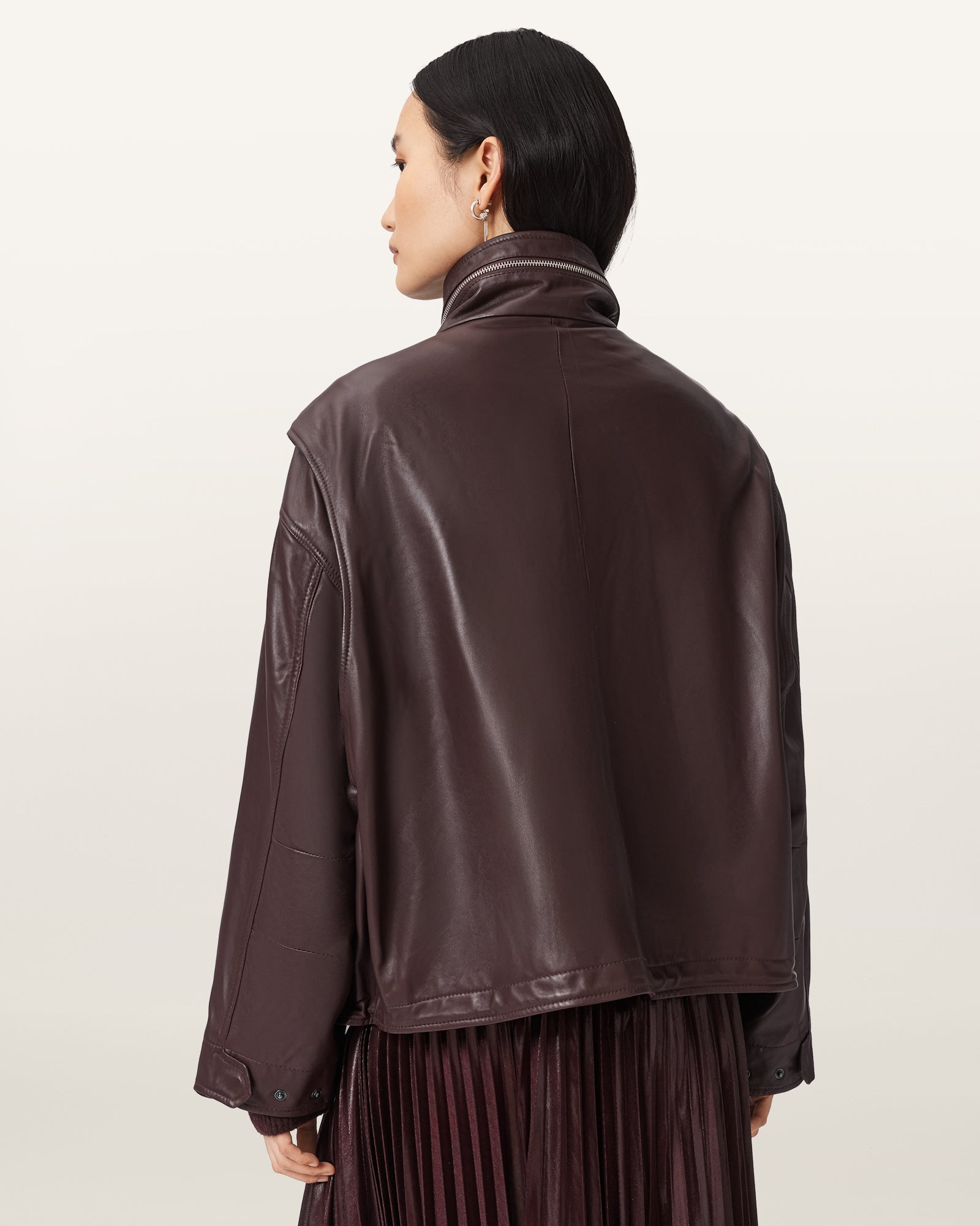 Clay Leather Jacket - Image 7