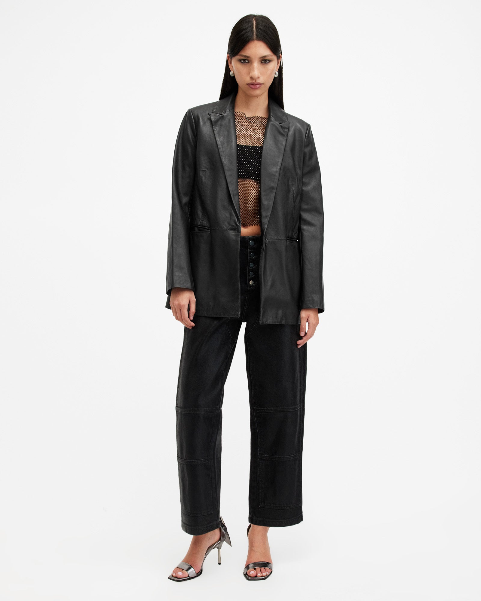 Deri Leather Blazer - Image 5