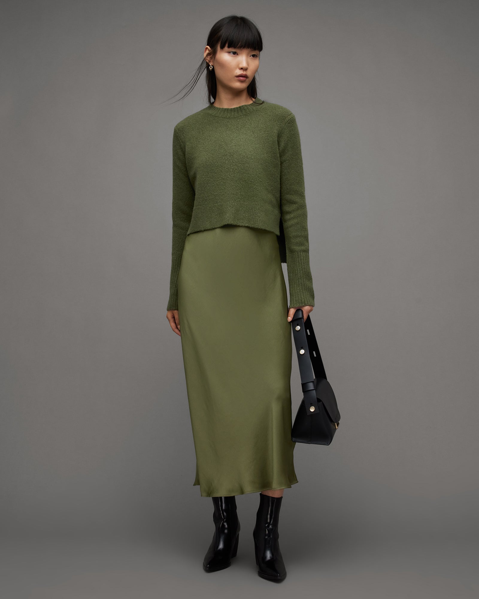 Tierny Crew Neck 2-in-1 Dress - Image 4
