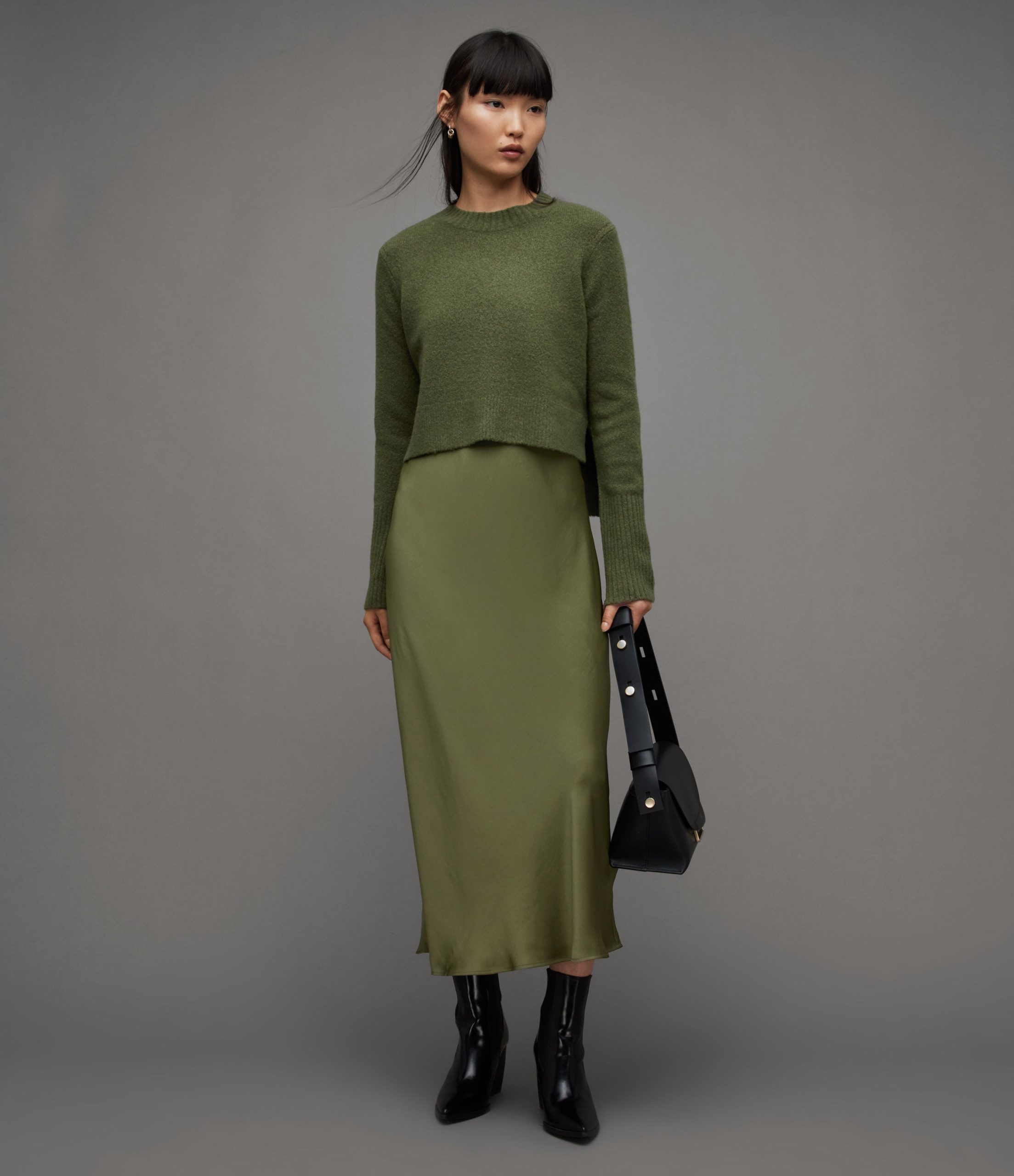 Tierny Crew Neck 2-in-1 Dress - Image 2