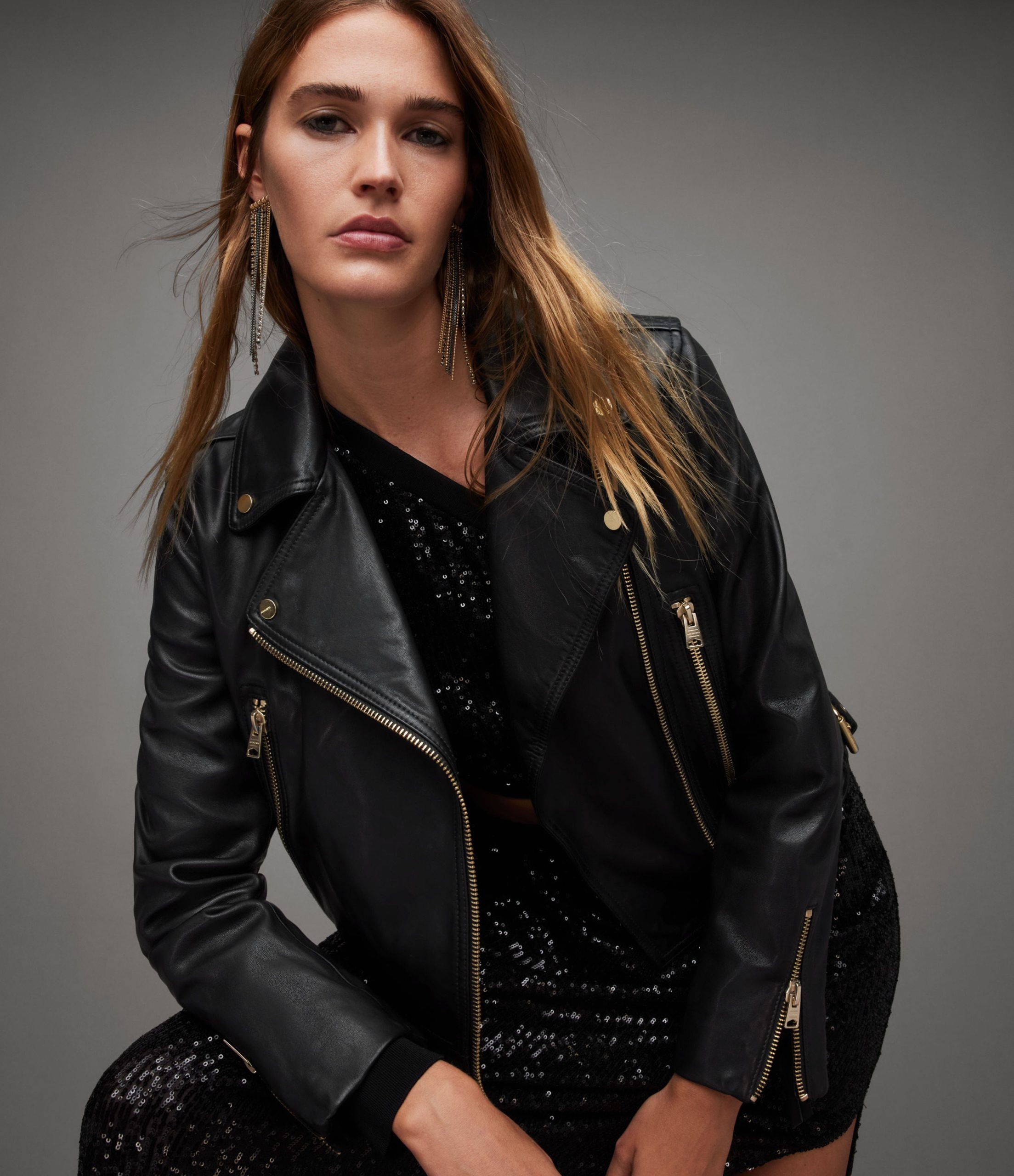 Beale Biker Leather Jacket
