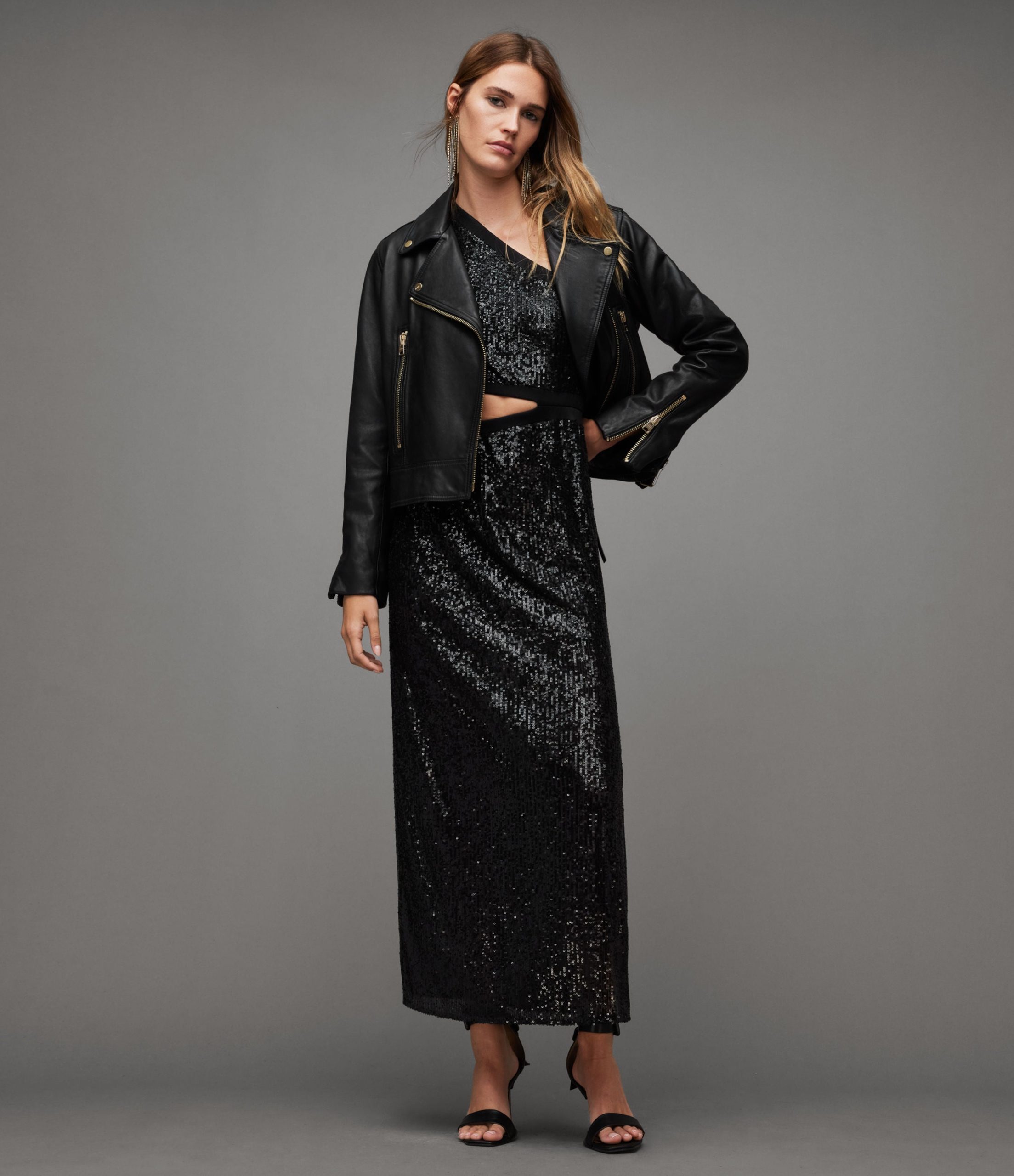 Beale Biker Leather Jacket - Image 3